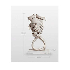Wedding Resin Sculpture Ornament – Engagement Gift & Home Decor