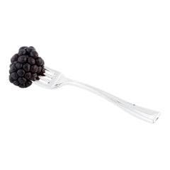 3.3" Seashell Party Plates & 4" Cake Forks – Disposable Seagreen Trays & Silver Forks