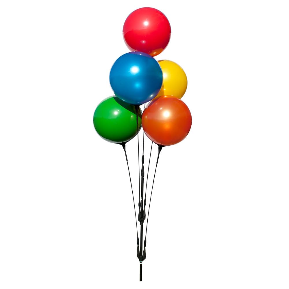 Reusable Outdoor Balloon Clusters – Helium-Free, All-Weather Plastic Balloons