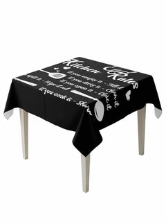 Waterproof Wrinkle-Free Tablecloth – Spill-Proof Washable Table Cover for Dining & Parties