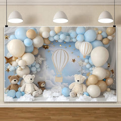 Bear Balloon Backdrop – Baby Shower & Birthday Party Decor