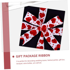 Valentine’s Day Heart Ribbons – Decorative Wrapping & Craft Supplies