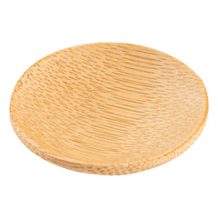 2.5" Disposable Bamboo Plates – Round Mini Plates for Parties & Catering