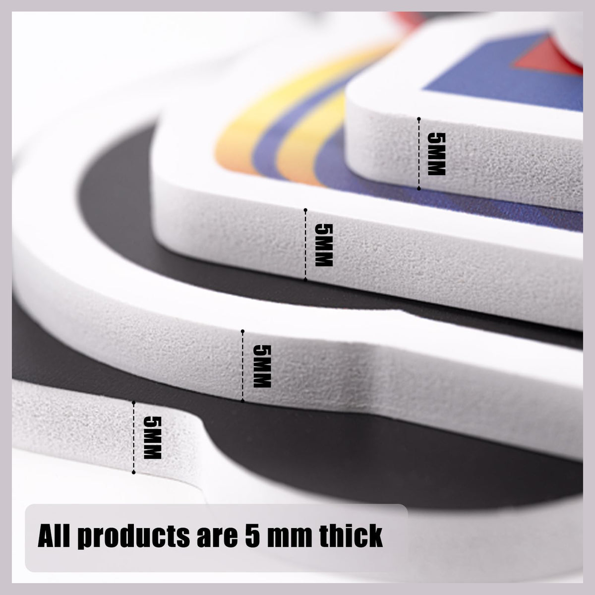 10-Piece Waterproof Photo Booth Props – Durable PVC Foamboard Props for Weddings & Parties