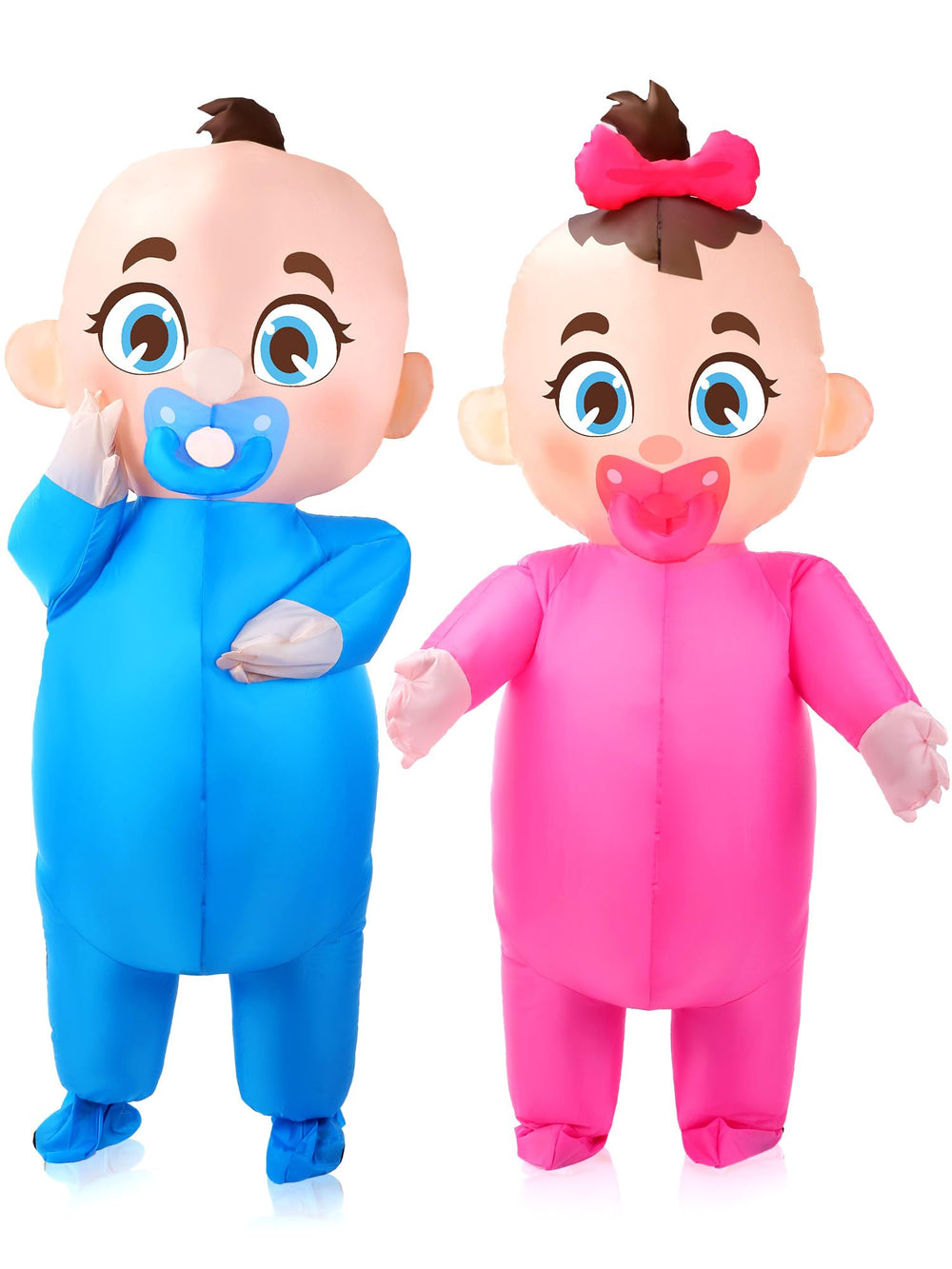 Ramede 2 PCS Inflatable Baby Costume, Giant Gender Reveal Ideas