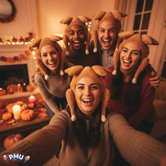 Thanksgiving Turkey Hat – Funny Headwear for Fall Harvest Parties