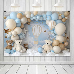 Bear Balloon Backdrop – Baby Shower & Birthday Party Decor