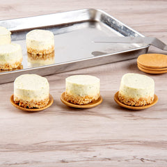 2.5" Disposable Bamboo Plates – Round Mini Plates for Parties & Catering