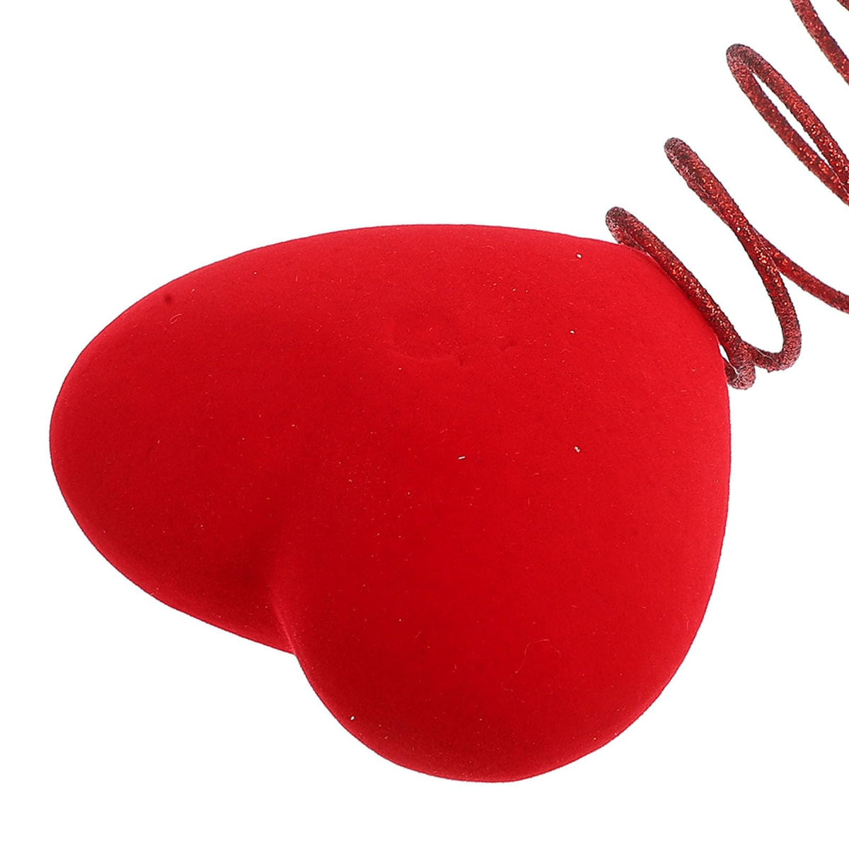 Red Heart Tree Topper – Reusable PVC Love Ornament for Valentine’s Day Decor