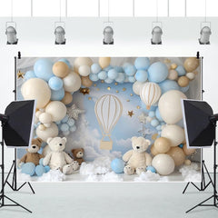 Bear Balloon Backdrop – Baby Shower & Birthday Party Decor