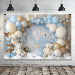Bear Balloon Backdrop – Baby Shower & Birthday Party Decor