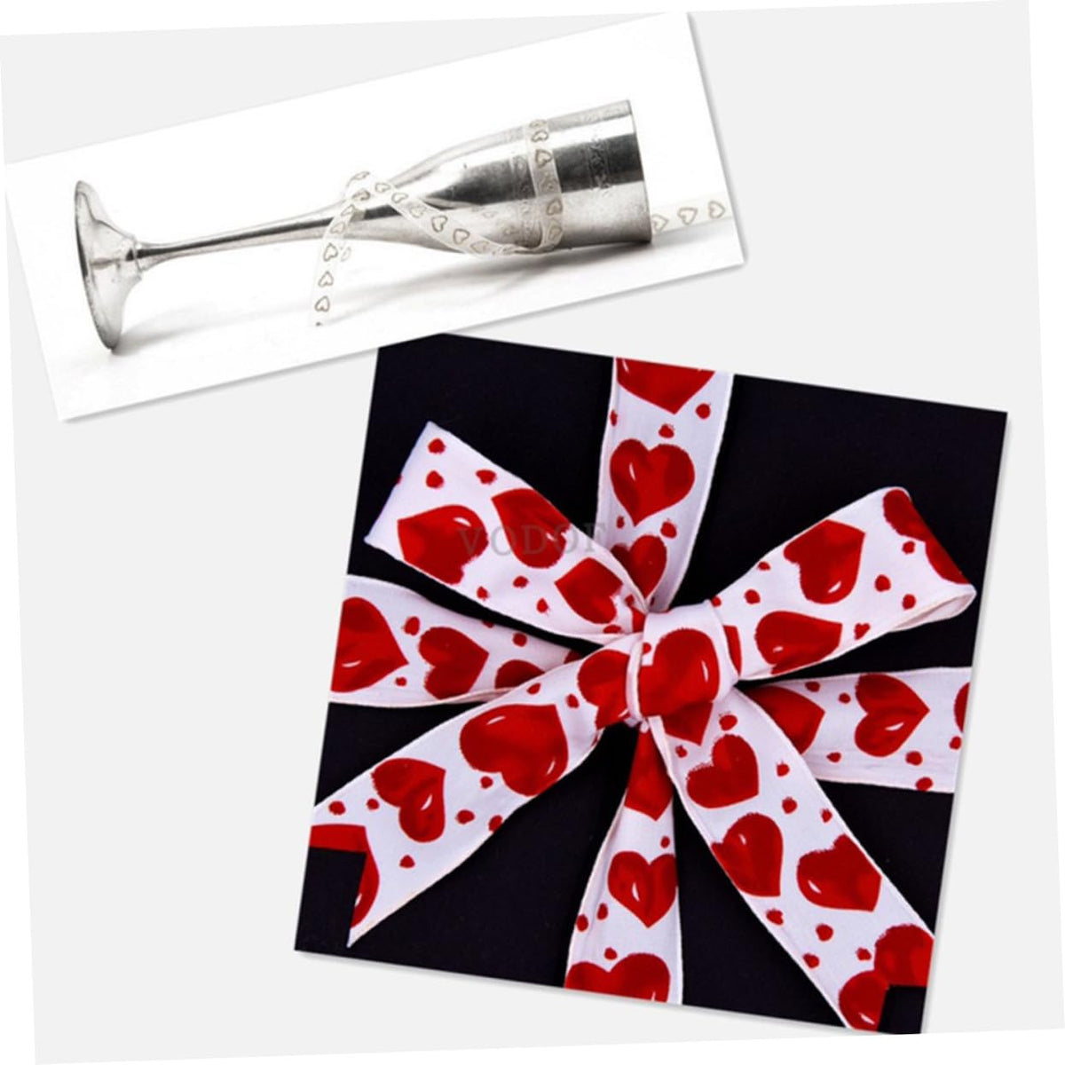 Valentine’s Day Heart Ribbons – Decorative Wrapping & Craft Supplies