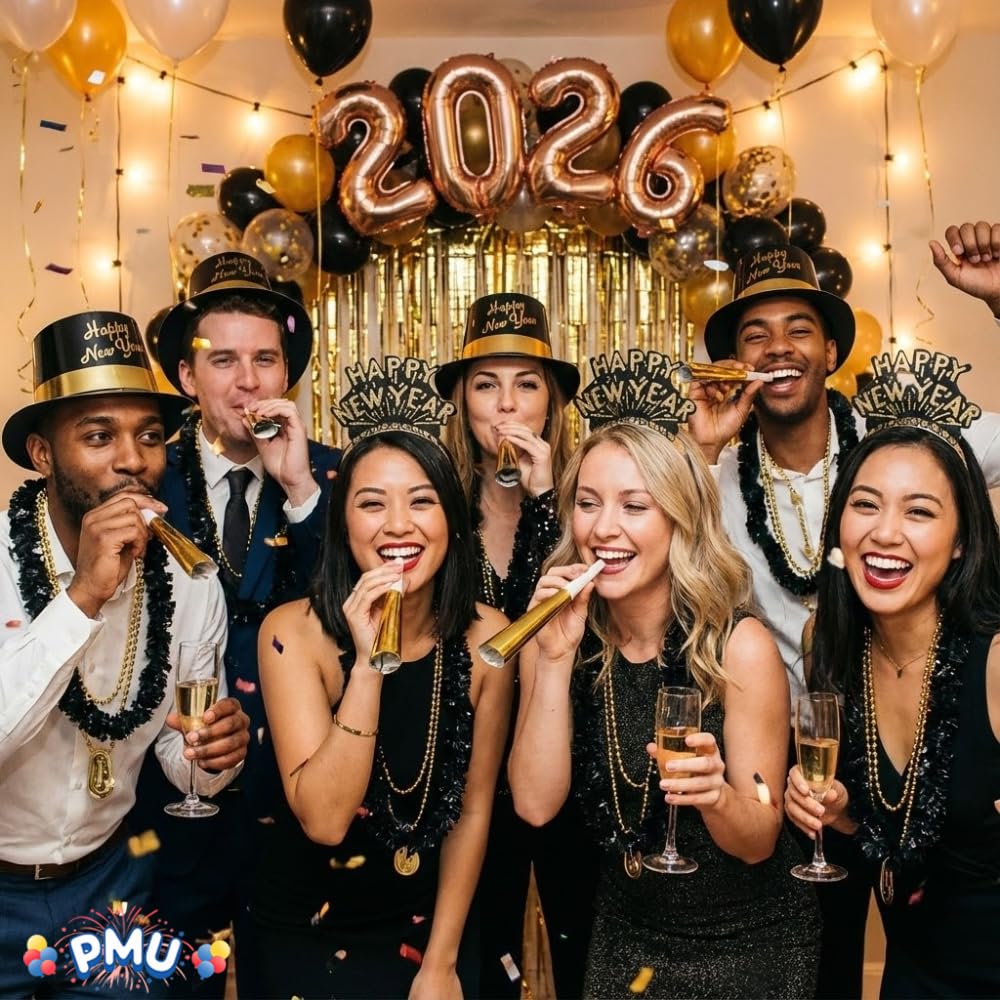 PMU New Year’s Eve Party Supplies Illusion Party Assortment