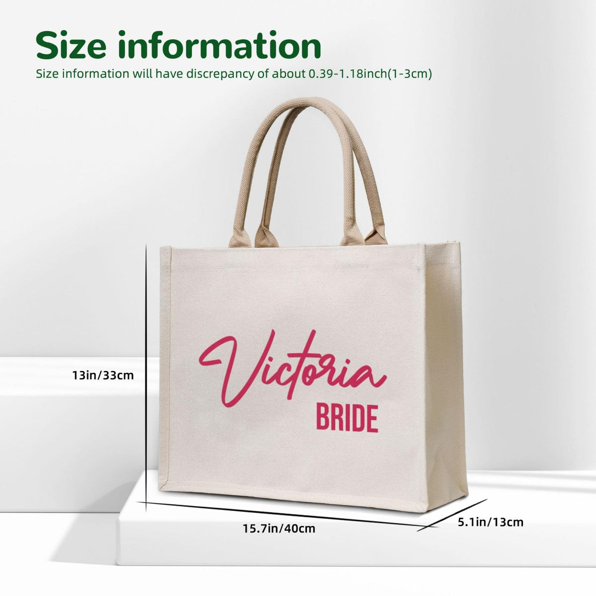 Custom Wedding Tote Bags – Personalized Bags for Bridesmaids & Bride