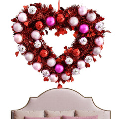 Heart Wreath Shiny Ornament Crafts