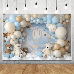 Bear Balloon Backdrop – Baby Shower & Birthday Party Decor