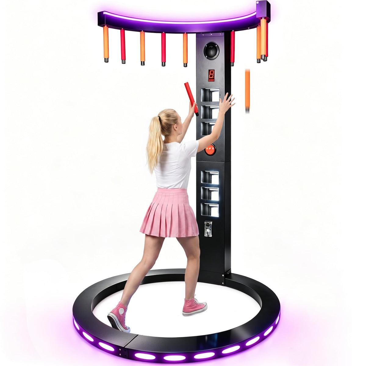 Hand-Eye Coordination Catching Stick Game