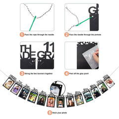 Graduation Photo Banner – Party Decoration for School & College Events