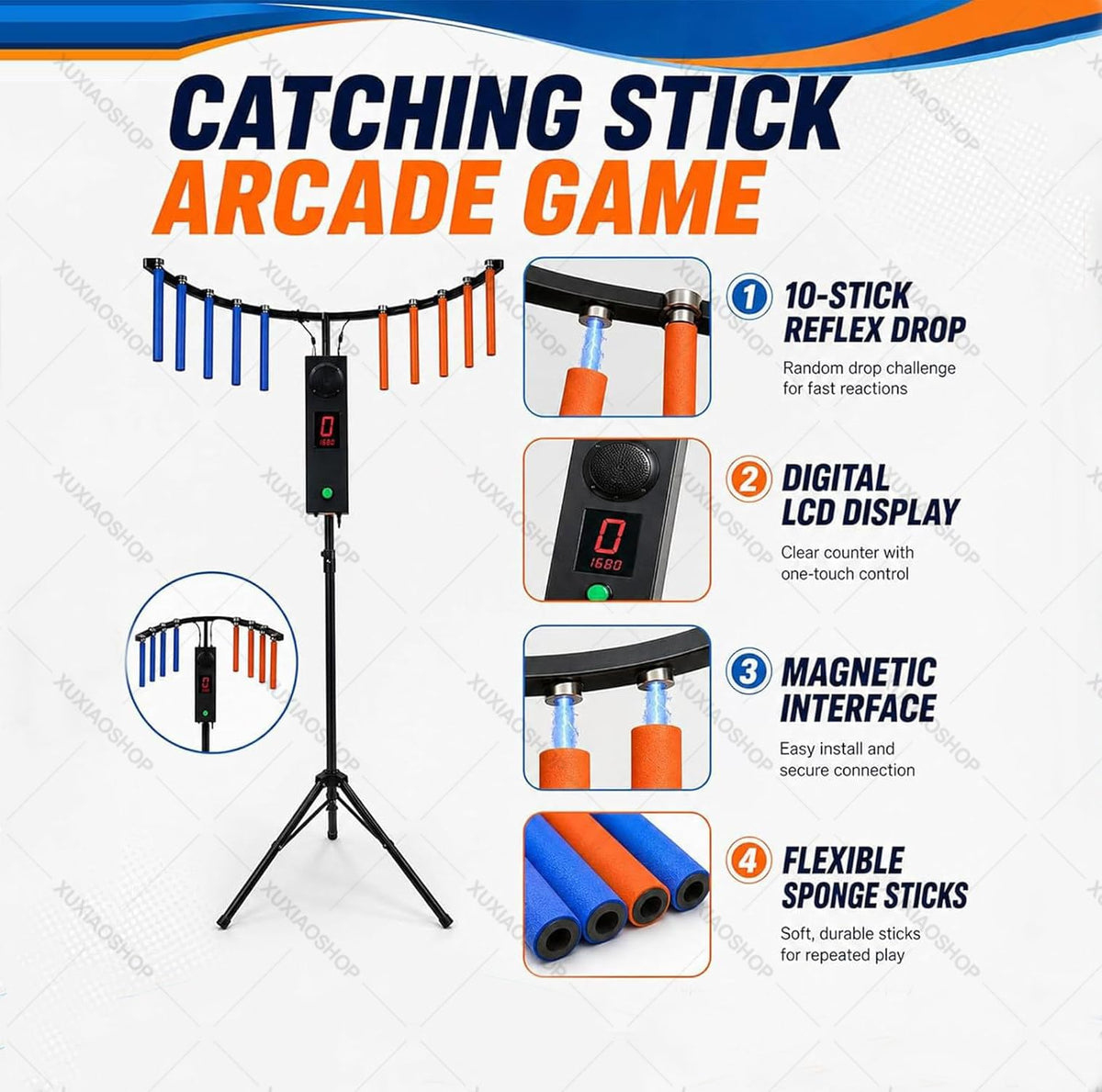 Hand-Eye Coordination Training Game – Catch Stick Arcade Game