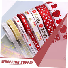 Valentine’s Day Heart Ribbons – Decorative Wrapping & Craft Supplies