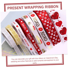 Valentine’s Day Heart Ribbons – Decorative Wrapping & Craft Supplies