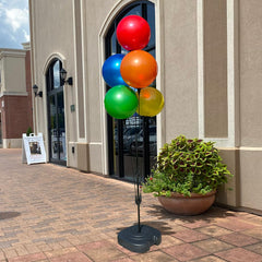 Reusable Outdoor Balloon Clusters – Helium-Free, All-Weather Plastic Balloons