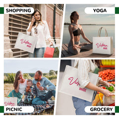 Custom Wedding Tote Bags – Personalized Bags for Bridesmaids & Bride
