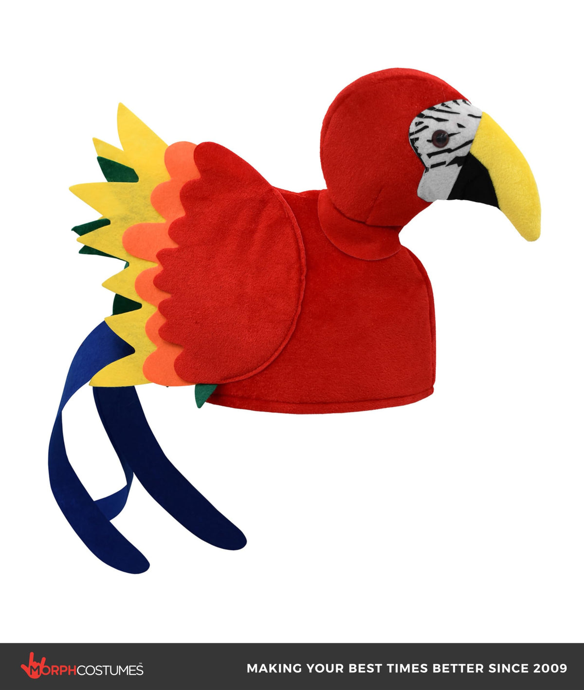 Adult Parrot Hat – Funny Bird Costume Headwear, One Size