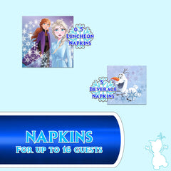 Unique Frozen Birthday Kit - Serves 16