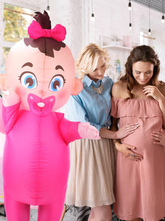 Ramede 2 PCS Inflatable Baby Costume, Giant Gender Reveal Ideas