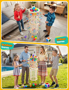 Giant Wooden Tower Game – 4FT Outdoor Game