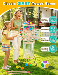 Giant Wooden Tower Game – 4FT Outdoor Game