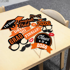 KatchOn Graduation Photo Booth Props, Pack of 21