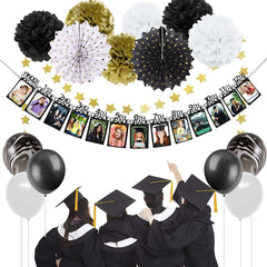 Graduation Photo Banner – Party Decoration for School & College Events