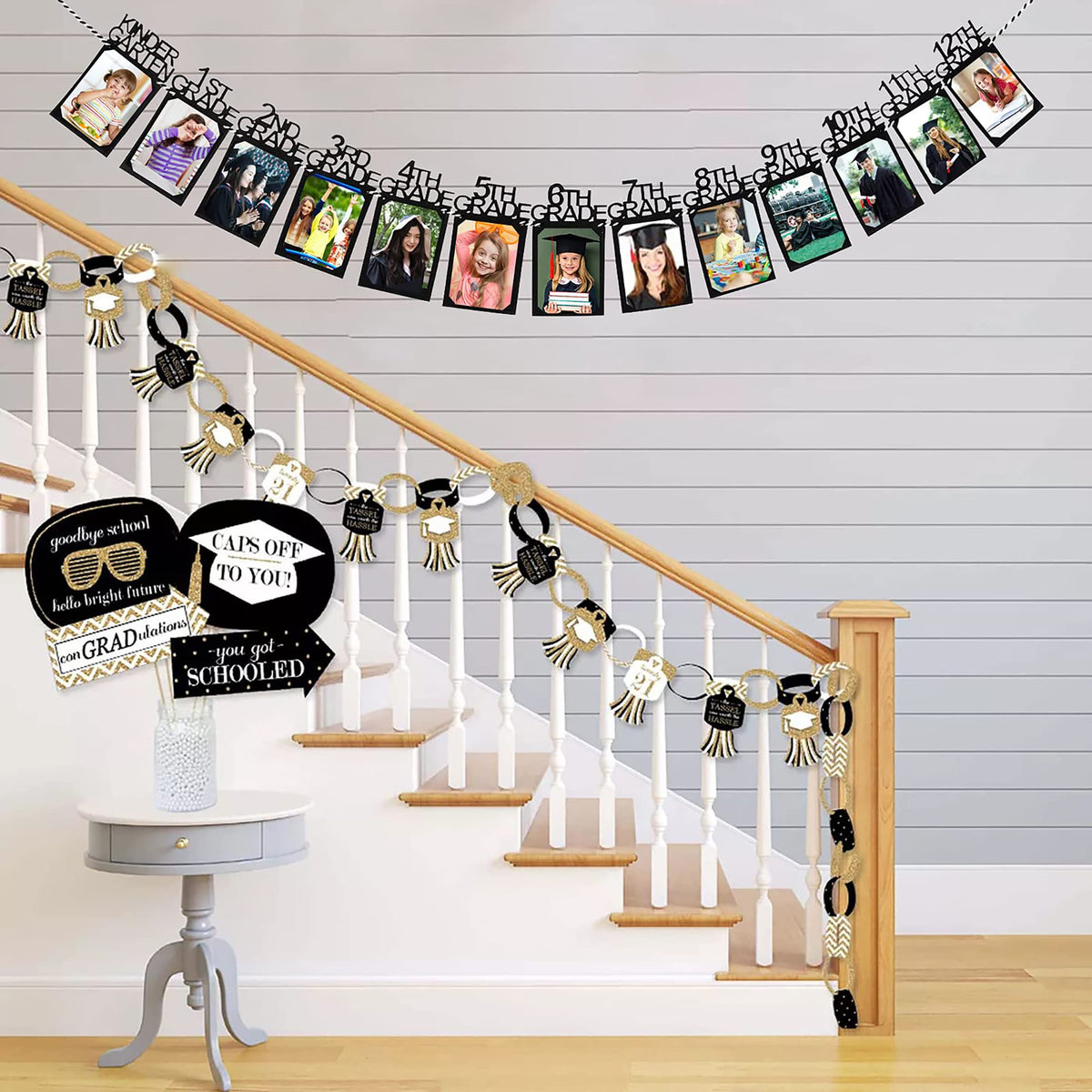 Graduation Photo Banner – Party Decoration for School & College Events