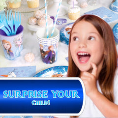 Unique Frozen Birthday Kit - Serves 16