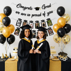 2026 Graduation Photo Banner – Congrats Grad Party Decoration