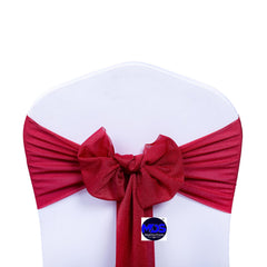 Chiffon Chair Sashes – Wedding & Party Chair Decorations