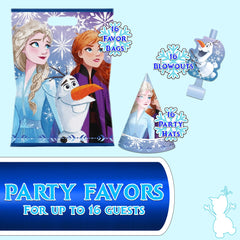 Unique Frozen Birthday Kit - Serves 16