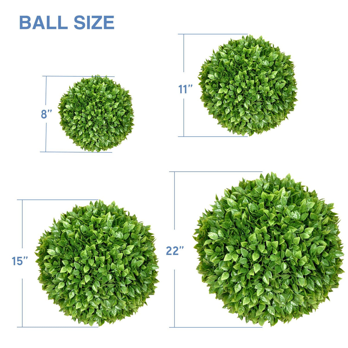 E&K Artificial Faux Ball