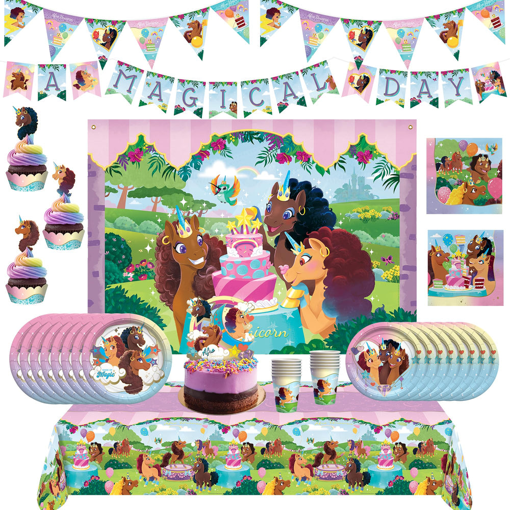 Afro Unicorn Ultimate Set
